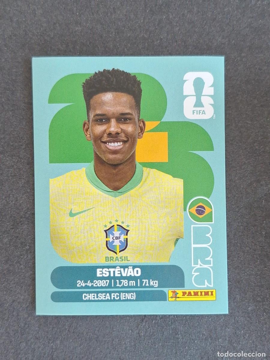 Cromos de F&uacute;tbol: L2 ESTEVAO SELECCION BRASIL 20 PANINI MUNDIAL FIFA WORLD CUP 2026 PANINI NUNCA PEGADO