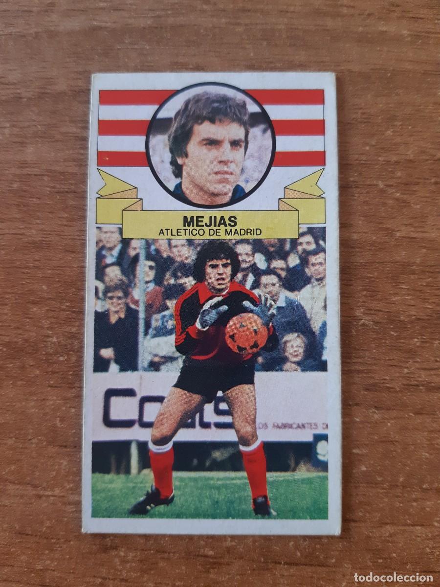 Cromos de F&uacute;tbol: Mej&iacute;as (Atl&eacute;tico Madrid) Liga 85-86 ESTE. Nunca pegado, sin pegar