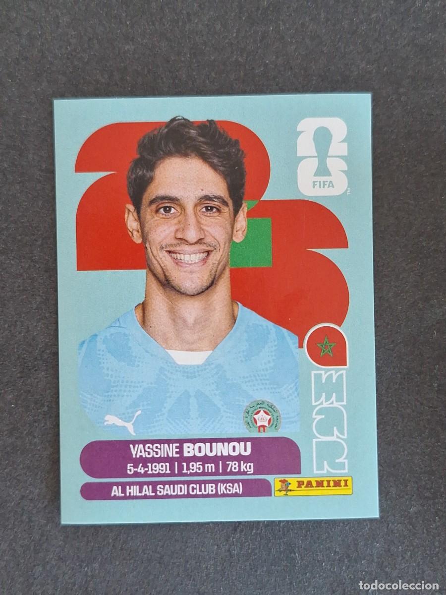 Football Stickers: L2 BOUNOU SELECCION MARRUECOS 2 PANINI MUNDIAL FIFA WORLD CUP 2026 PANINI NUNCA PEGADO