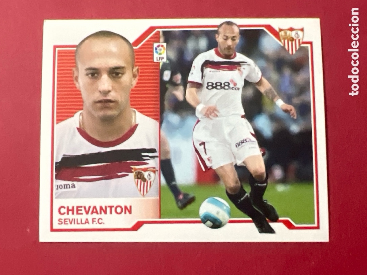 Football Stickers: C7039. CHEVANTON SEVILLA EDICIONES ESTE LIGA 07-08 PANINI 2007 2008 SIN PEGAR