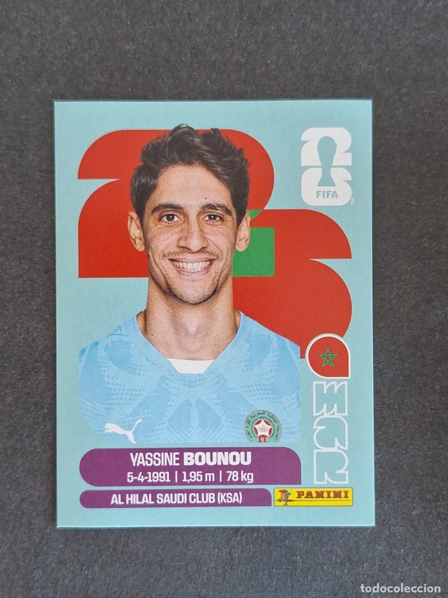 Fu&szlig;ball-Sticker: L2 BOUNOU SELECCION MARRUECOS 2 PANINI MUNDIAL FIFA WORLD CUP 2026 PANINI NUNCA PEGADO