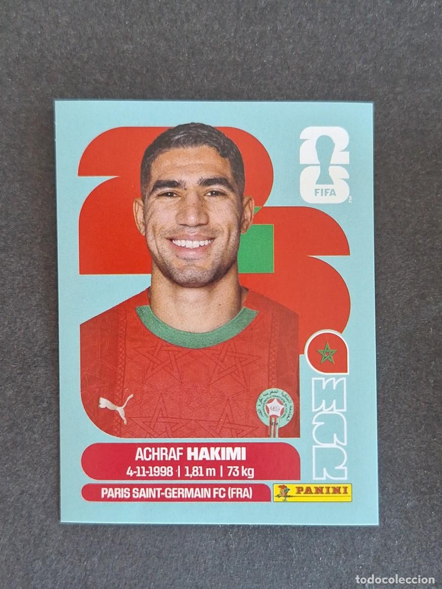 Fu&szlig;ball-Sticker: L2 HAKIMI SELECCION MARRUECOS 4 PANINI MUNDIAL FIFA WORLD CUP 2026 PANINI NUNCA PEGADO