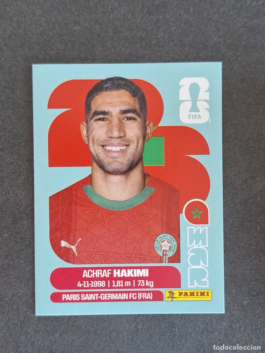 Fu&szlig;ball-Sticker: L2 HAKIMI SELECCION MARRUECOS 4 PANINI MUNDIAL FIFA WORLD CUP 2026 PANINI NUNCA PEGADO
