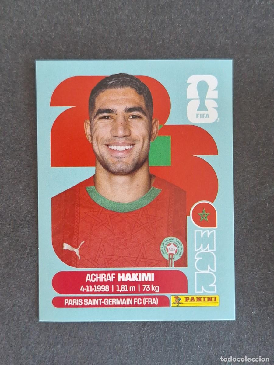 Fu&szlig;ball-Sticker: L2 HAKIMI SELECCION MARRUECOS 4 PANINI MUNDIAL FIFA WORLD CUP 2026 PANINI NUNCA PEGADO