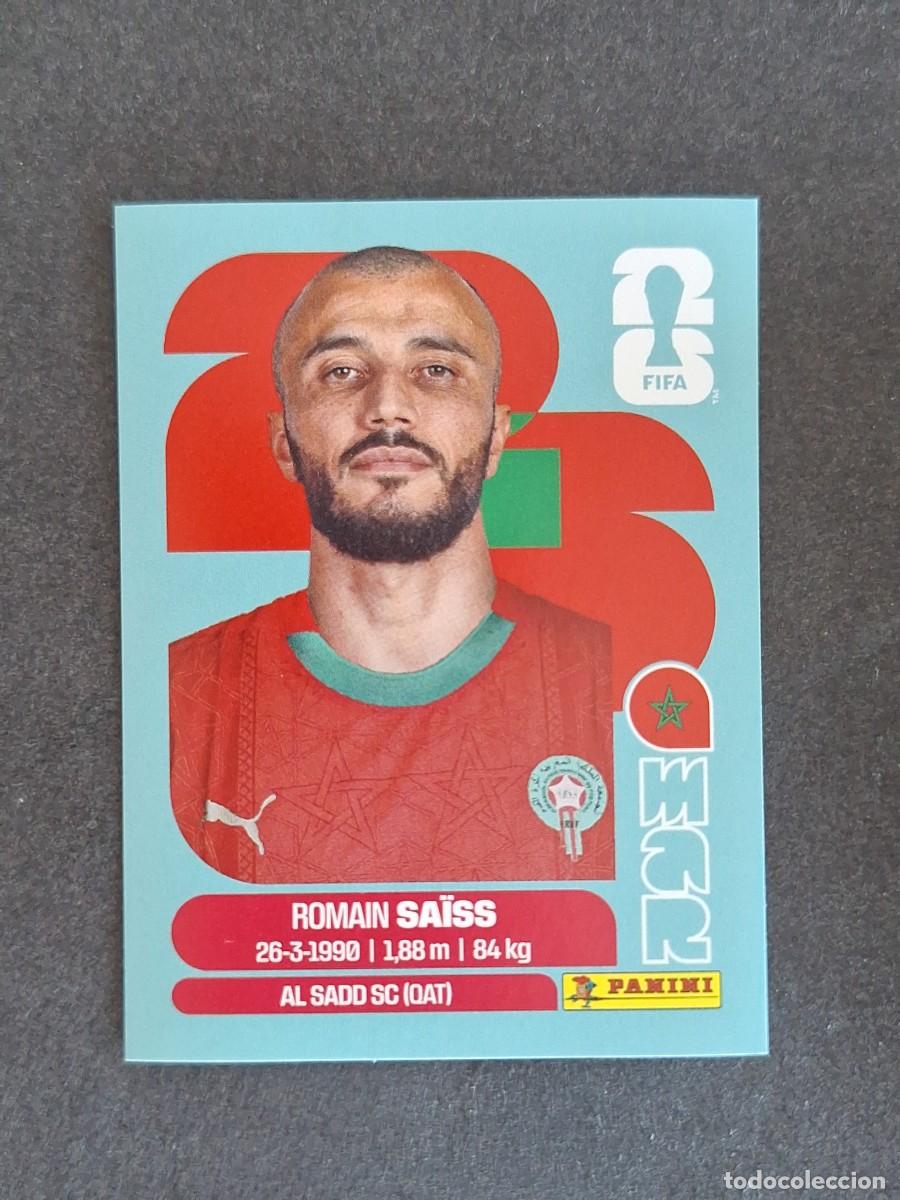 Cromos de F&uacute;tbol: L2 SA&Iuml;SS SELECCION MARRUECOS 7 PANINI MUNDIAL FIFA WORLD CUP 2026 PANINI NUNCA PEGADO