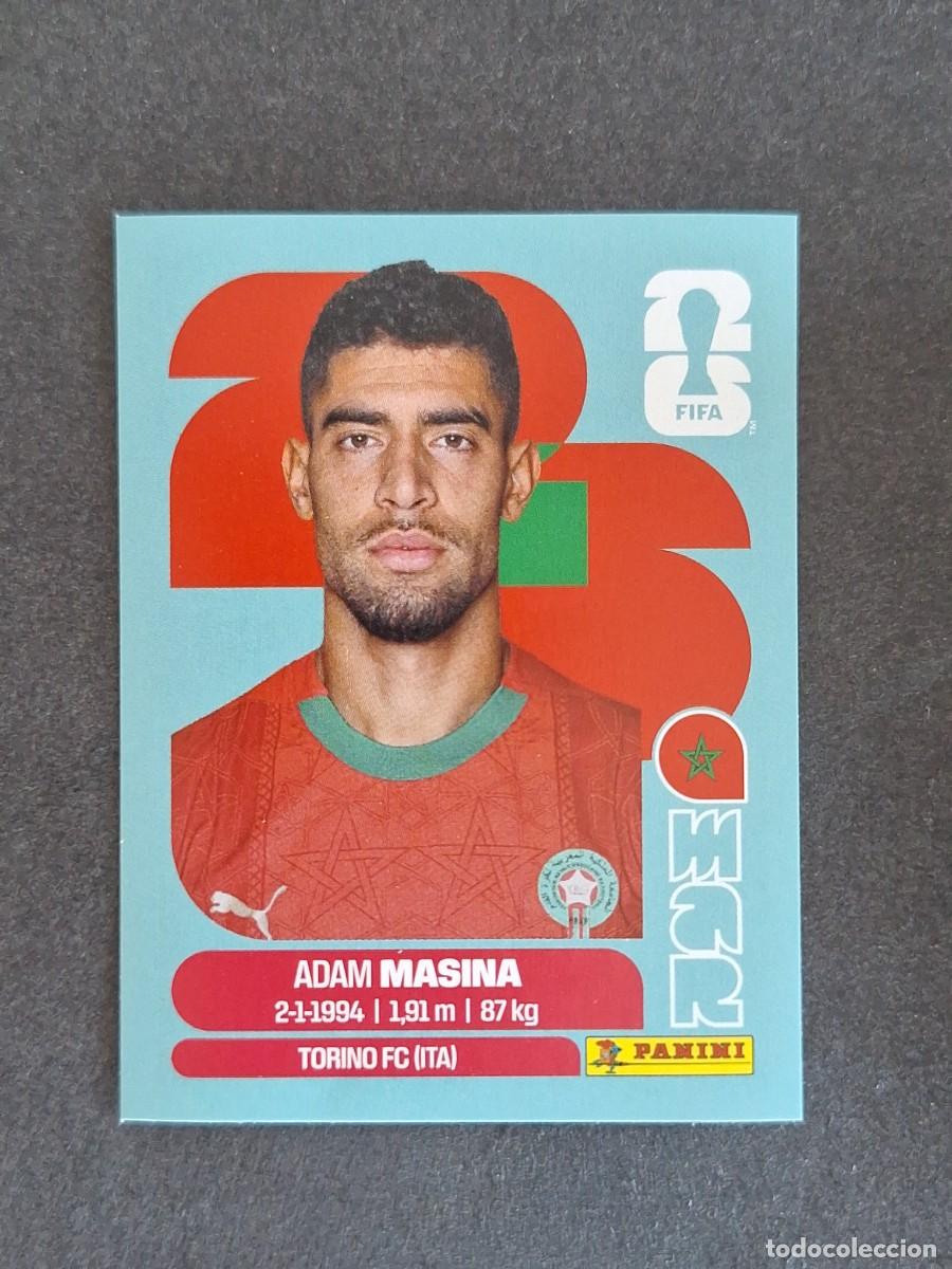 Cromos de F&uacute;tbol: L2 MASINA SELECCION MARRUECOS 9 PANINI MUNDIAL FIFA WORLD CUP 2026 PANINI NUNCA PEGADO