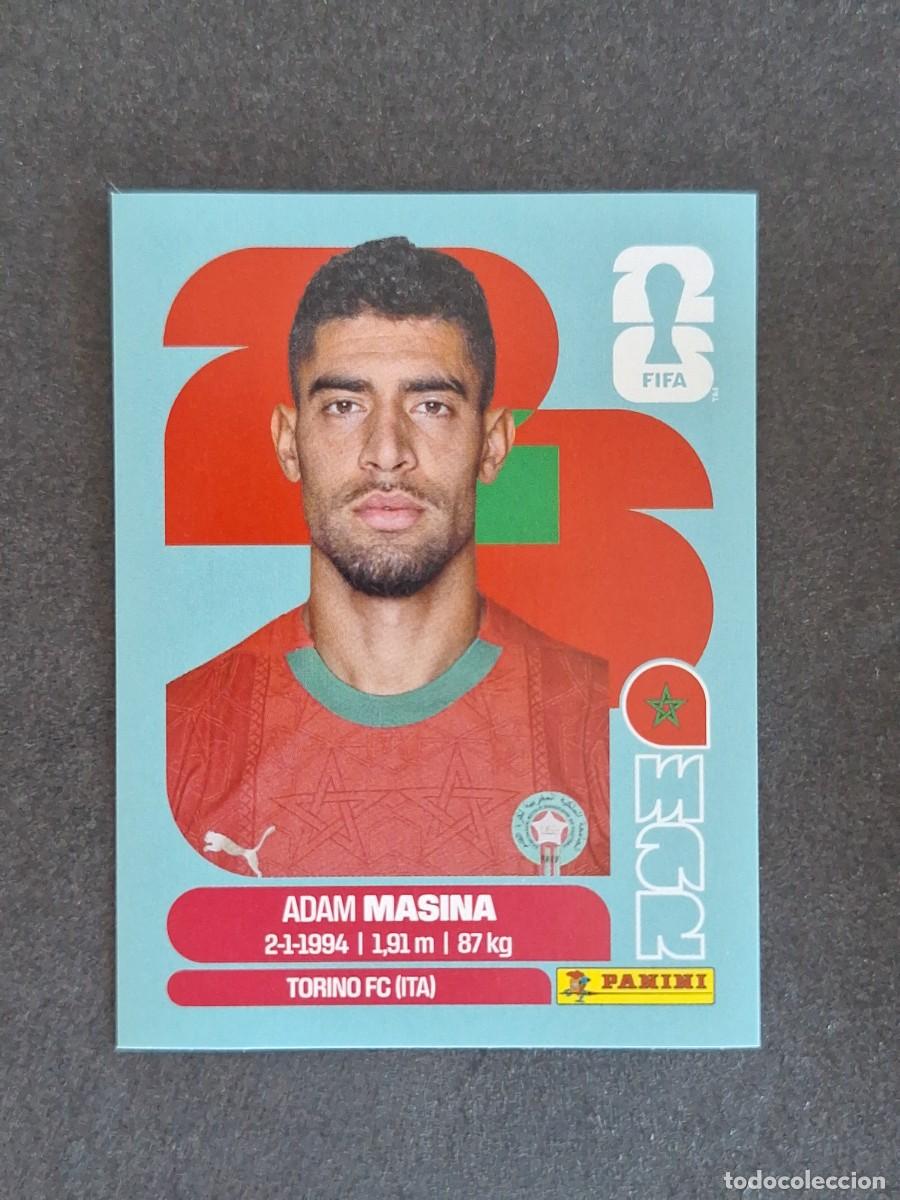 Cromos de F&uacute;tbol: L2 MASINA SELECCION MARRUECOS 9 PANINI MUNDIAL FIFA WORLD CUP 2026 PANINI NUNCA PEGADO