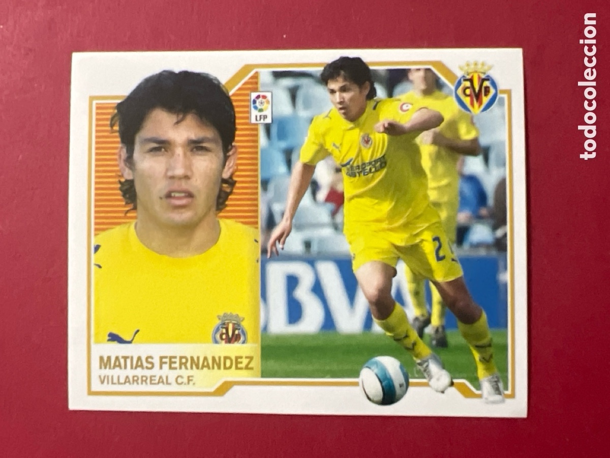 Cromos de F&uacute;tbol: C7042. CROMO FUTBOL 07 08 SIN PEGAR LIGA ESTE 2007 2008 VILLARREAL CF MATIAS FERNANDEZ