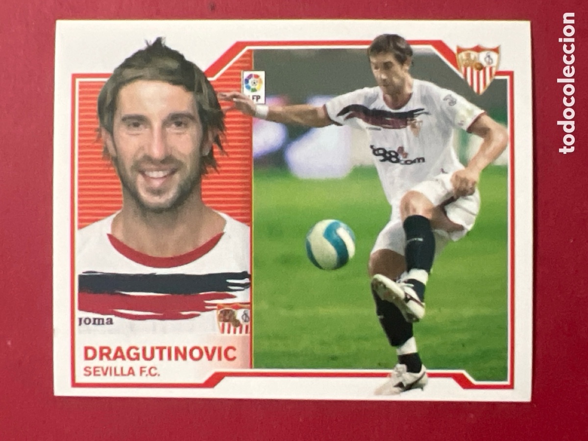 Cromos de F&uacute;tbol: C7043. Dragutinovic Sevilla FC Liga Este 07 08