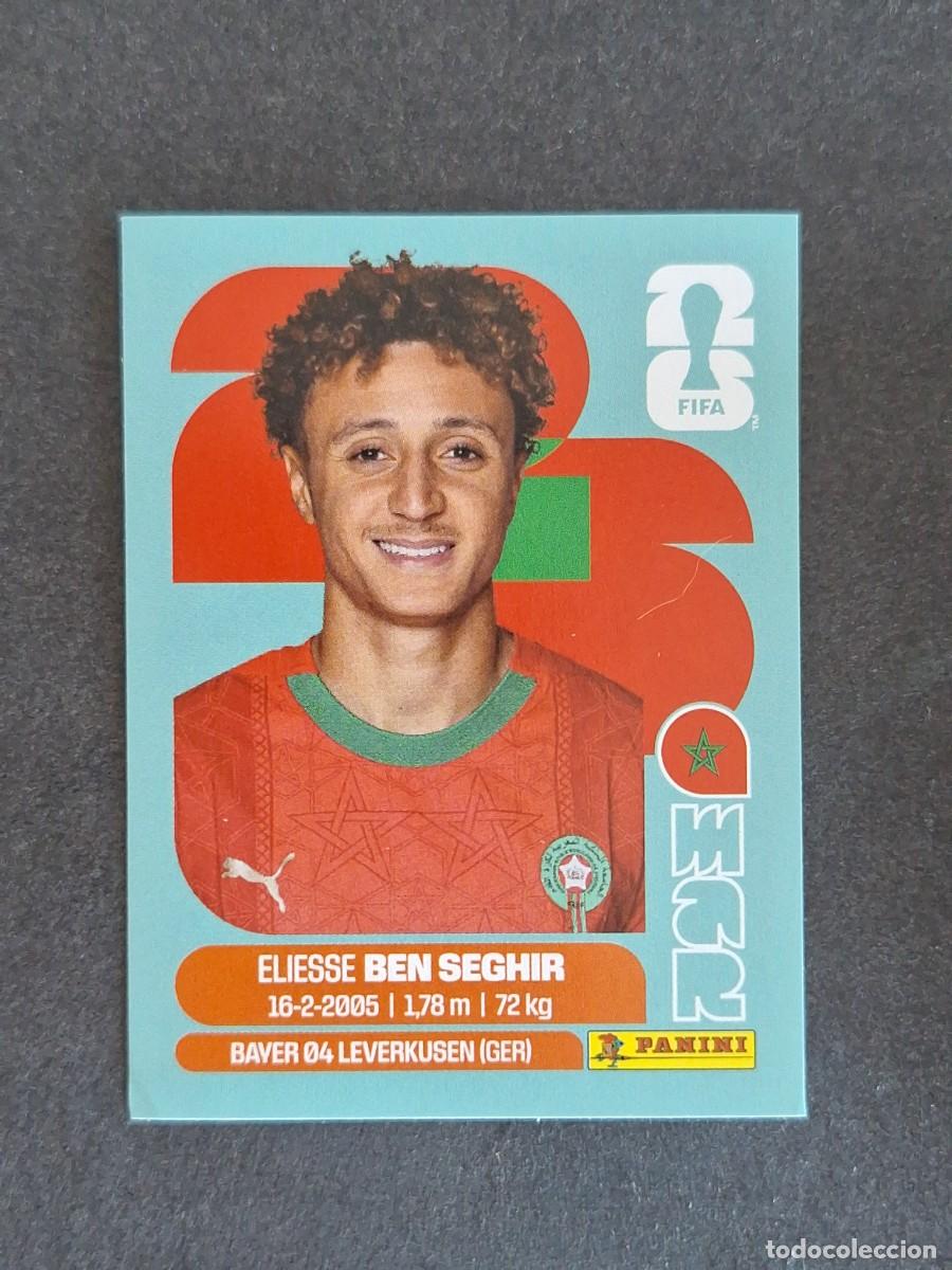 Cromos de F&uacute;tbol: L2 BEN SEGHIR SELECCION MARRUECOS 12 PANINI MUNDIAL FIFA WORLD CUP 2026 PANINI NUNCA PEGADO
