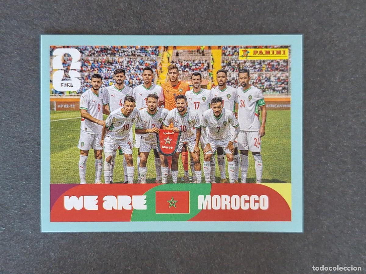 Cromos de F&uacute;tbol: L2 EQUIPO SELECCION MARRUECOS 13 PANINI MUNDIAL FIFA WORLD CUP 2026 PANINI NUNCA PEGADO