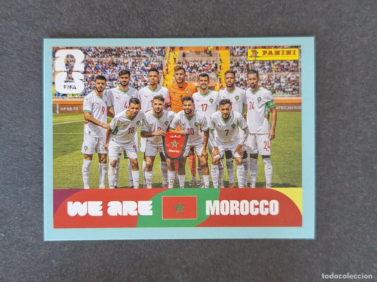 Cromos de F&uacute;tbol: L2 EQUIPO SELECCION MARRUECOS 13 PANINI MUNDIAL FIFA WORLD CUP 2026 PANINI NUNCA PEGADO