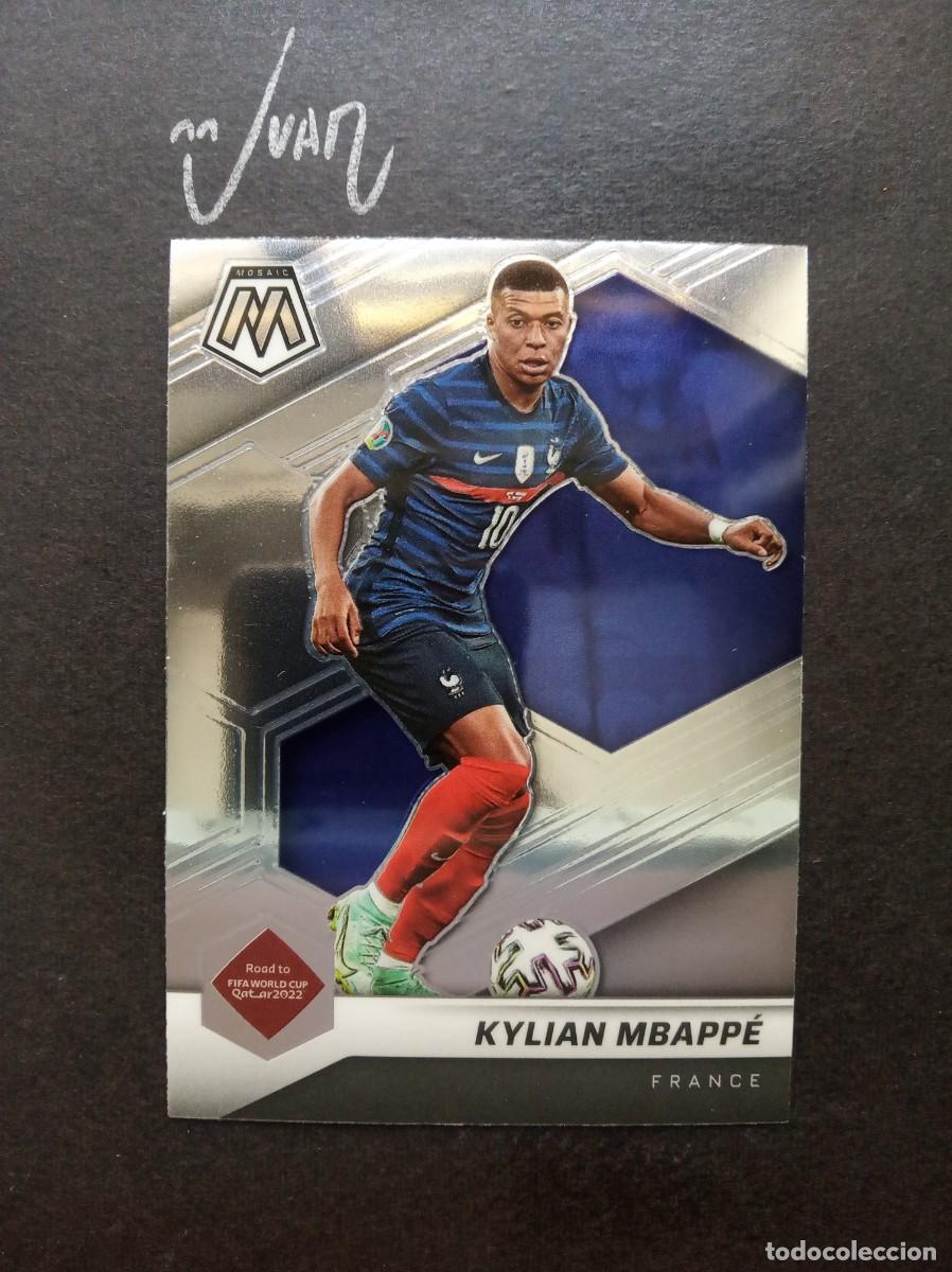 Cromos de F&uacute;tbol: N&ordm; 6 MBAPPE FRANCIA PARIS SAINT-GERMAIN ⚽ PANINI &reg; MOSAIC FIFA ROAD WORLD CUP QATAR 2022 22 NUEVO