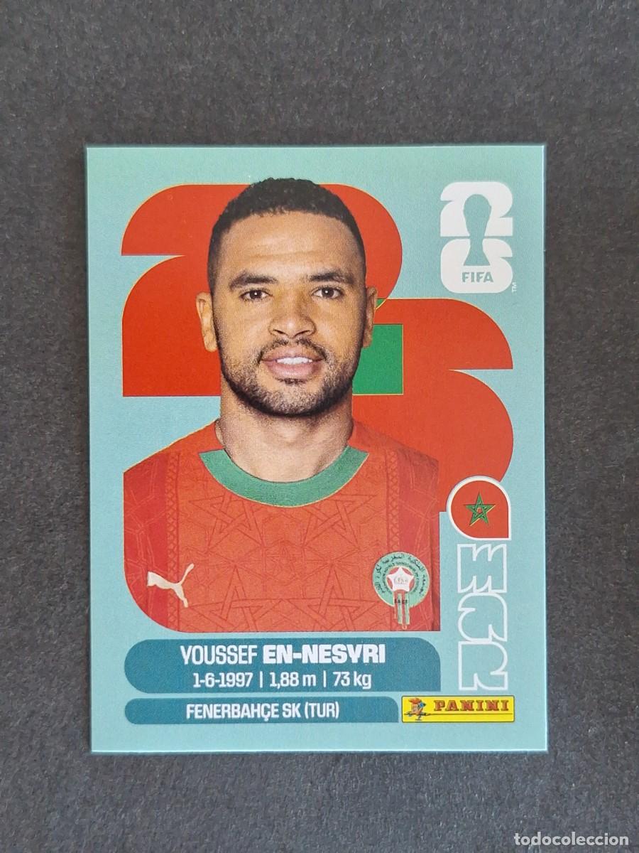 Cromos de F&uacute;tbol: L2 EN-NESYRI SELECCION MARRUECOS 16 PANINI MUNDIAL FIFA WORLD CUP 2026 PANINI NUNCA PEGADO