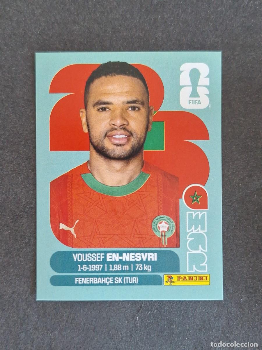 Cromos de F&uacute;tbol: L2 EN-NESYRI SELECCION MARRUECOS 16 PANINI MUNDIAL FIFA WORLD CUP 2026 PANINI NUNCA PEGADO