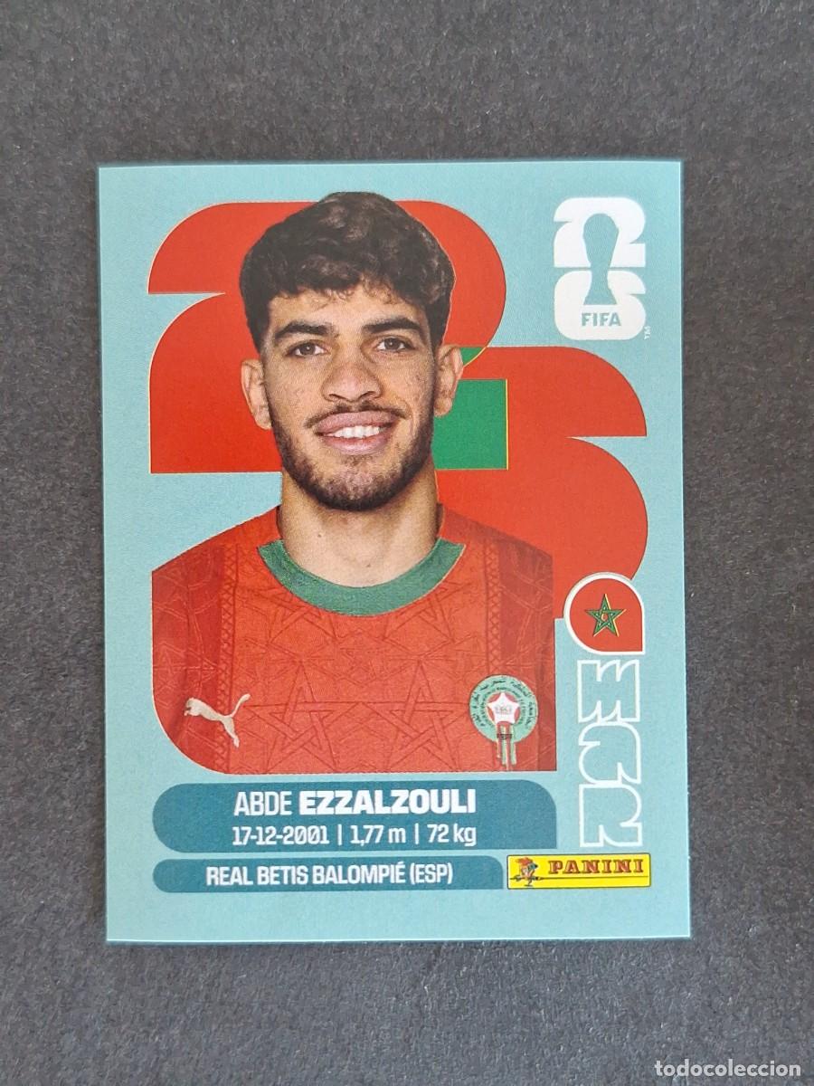 Cromos de F&uacute;tbol: L2 ABDE EZZALZOULI SELECCION MARRUECOS 17 PANINI MUNDIAL FIFA WORLD CUP 2026 PANINI NUNCA PEGADO