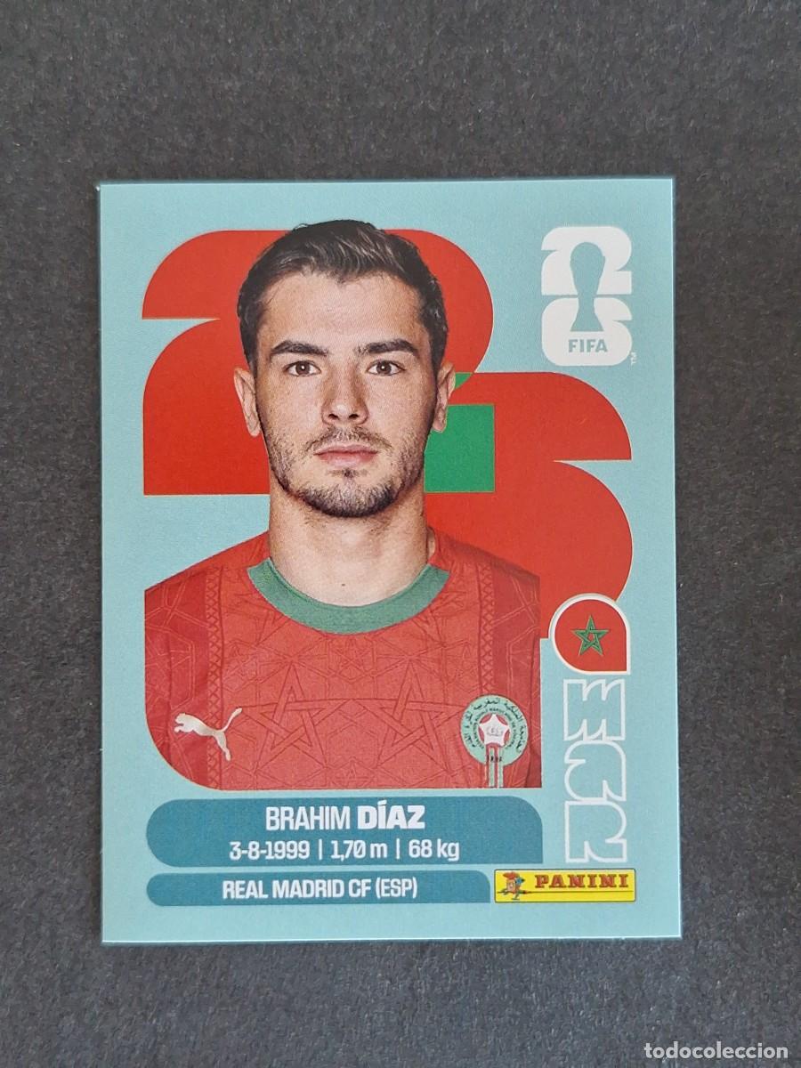 Cromos de F&uacute;tbol: L2 BRAHIM DIAZ SELECCION MARRUECOS 19 PANINI MUNDIAL FIFA WORLD CUP 2026 PANINI NUNCA PEGADO