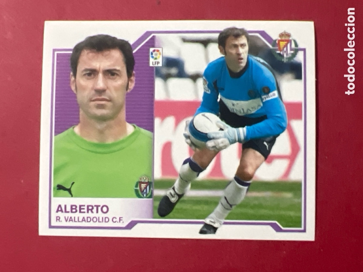 Cromos de F&uacute;tbol: C7047. ALBERTO VALLADOLID EDICIONES ESTE CROMOS LIGA FUTBOL 2007-2008 07-08