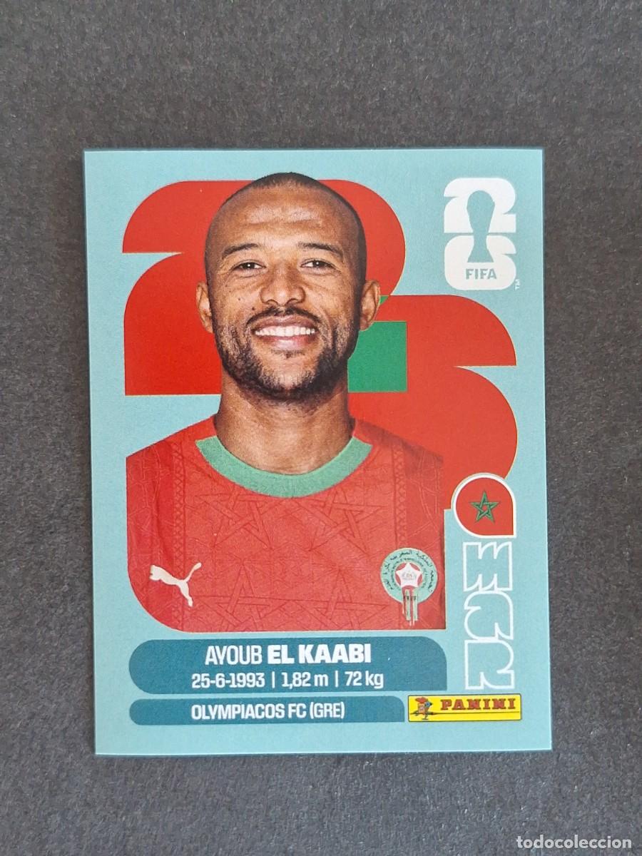 Cromos de F&uacute;tbol: L2 EL KAABI SELECCION MARRUECOS 20 PANINI MUNDIAL FIFA WORLD CUP 2026 PANINI NUNCA PEGADO SIN PEGAR