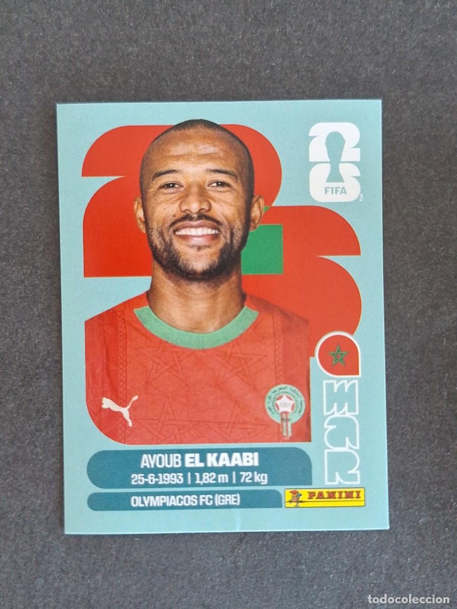 Cromos de F&uacute;tbol: L2 EL KAABI SELECCION MARRUECOS 20 PANINI MUNDIAL FIFA WORLD CUP 2026 PANINI NUNCA PEGADO SIN PEGAR