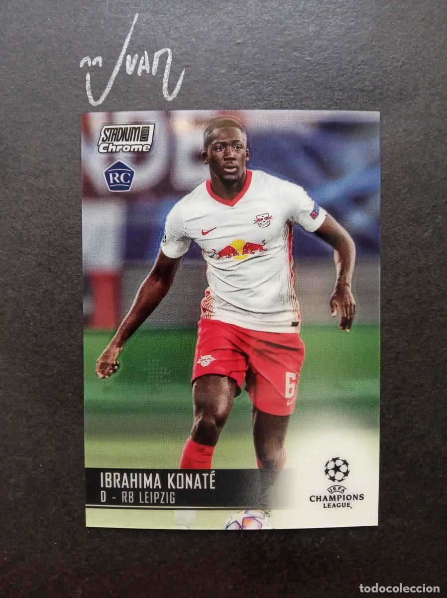 Cromos de F&uacute;tbol: N&ordm; 58 ROOKIE KONATE LEIPZIG REAL MADRID 2026⚽ TOPPS &reg; CHROME STADIUM CLUB 2020 2021 20 21 NUEVO