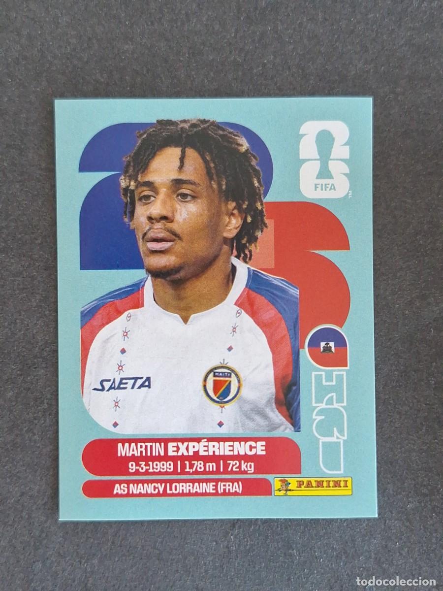 Fu&szlig;ball-Sticker: L2 EXPERIENCE SELECCION HAITI 4 PANINI MUNDIAL FIFA WORLD CUP 2026 PANINI NUNCA PEGADO SIN PEGAR