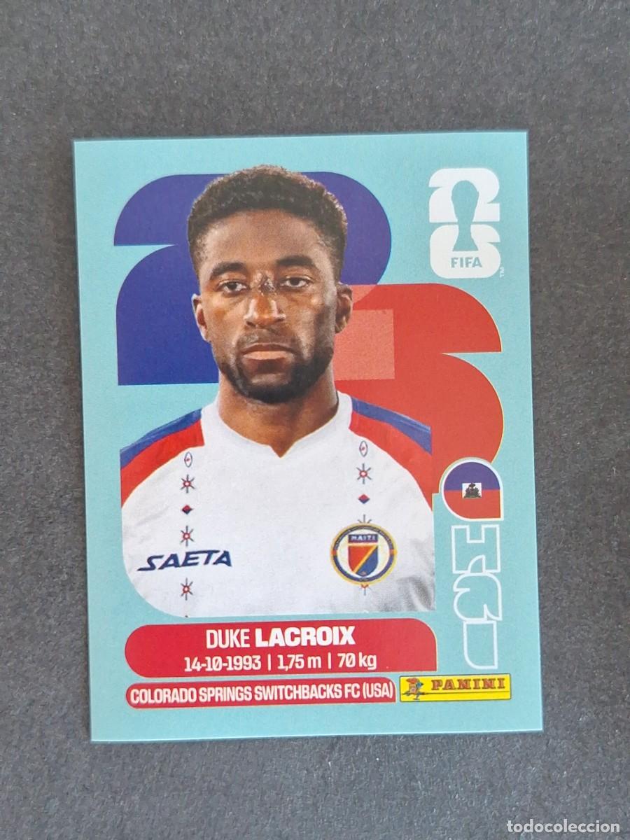 Fu&szlig;ball-Sticker: L2 LACROIX SELECCION HAITI 7 PANINI MUNDIAL FIFA WORLD CUP 2026 PANINI NUNCA PEGADO SIN PEGAR