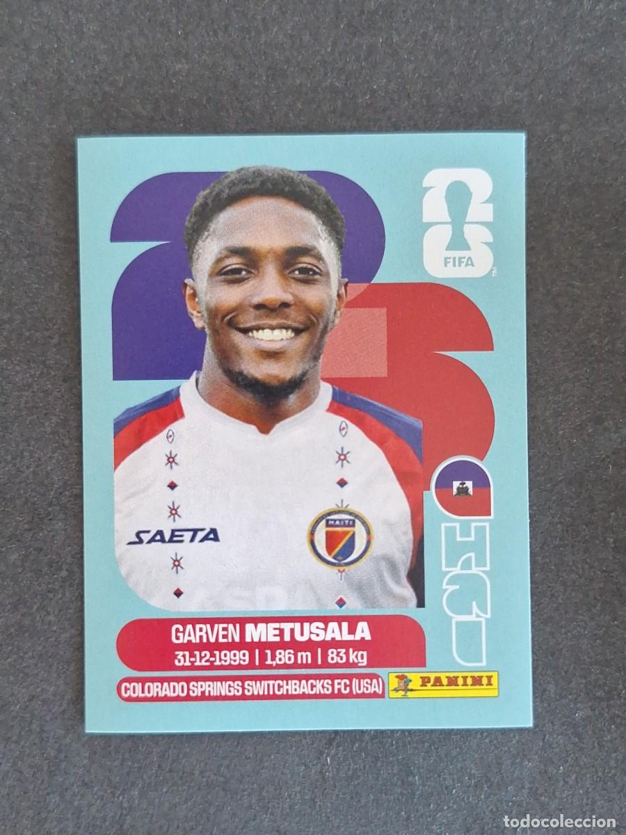 Fu&szlig;ball-Sticker: L2 METUSALA SELECCION HAITI 8 PANINI MUNDIAL FIFA WORLD CUP 2026 PANINI NUNCA PEGADO SIN PEGAR