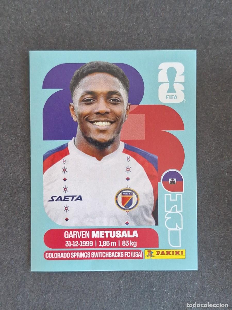 Fu&szlig;ball-Sticker: L2 METUSALA SELECCION HAITI 8 PANINI MUNDIAL FIFA WORLD CUP 2026 PANINI NUNCA PEGADO SIN PEGAR