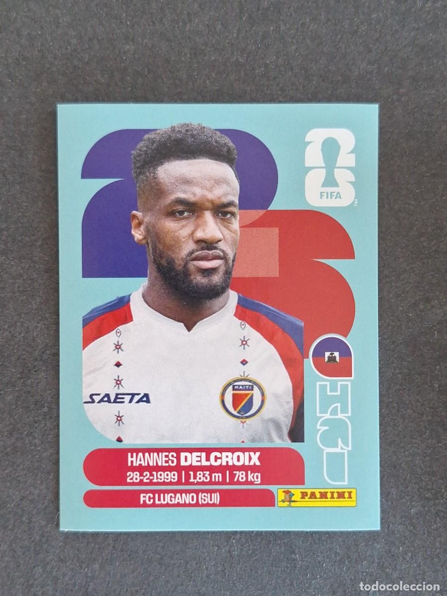 Fu&szlig;ball-Sticker: L2 DELCROIX SELECCION HAITI 9 PANINI MUNDIAL FIFA WORLD CUP 2026 PANINI NUNCA PEGADO SIN PEGAR