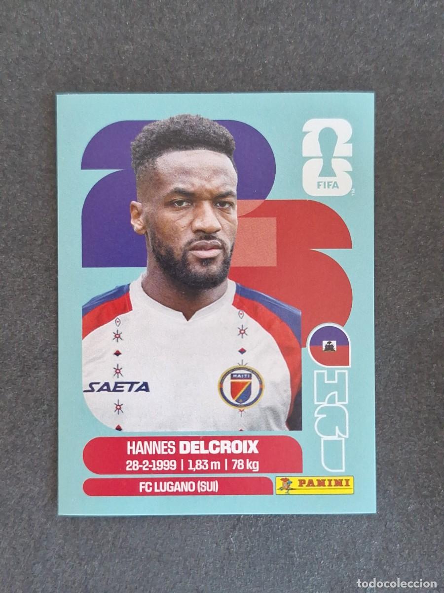 Fu&szlig;ball-Sticker: L2 DELCROIX SELECCION HAITI 9 PANINI MUNDIAL FIFA WORLD CUP 2026 PANINI NUNCA PEGADO SIN PEGAR