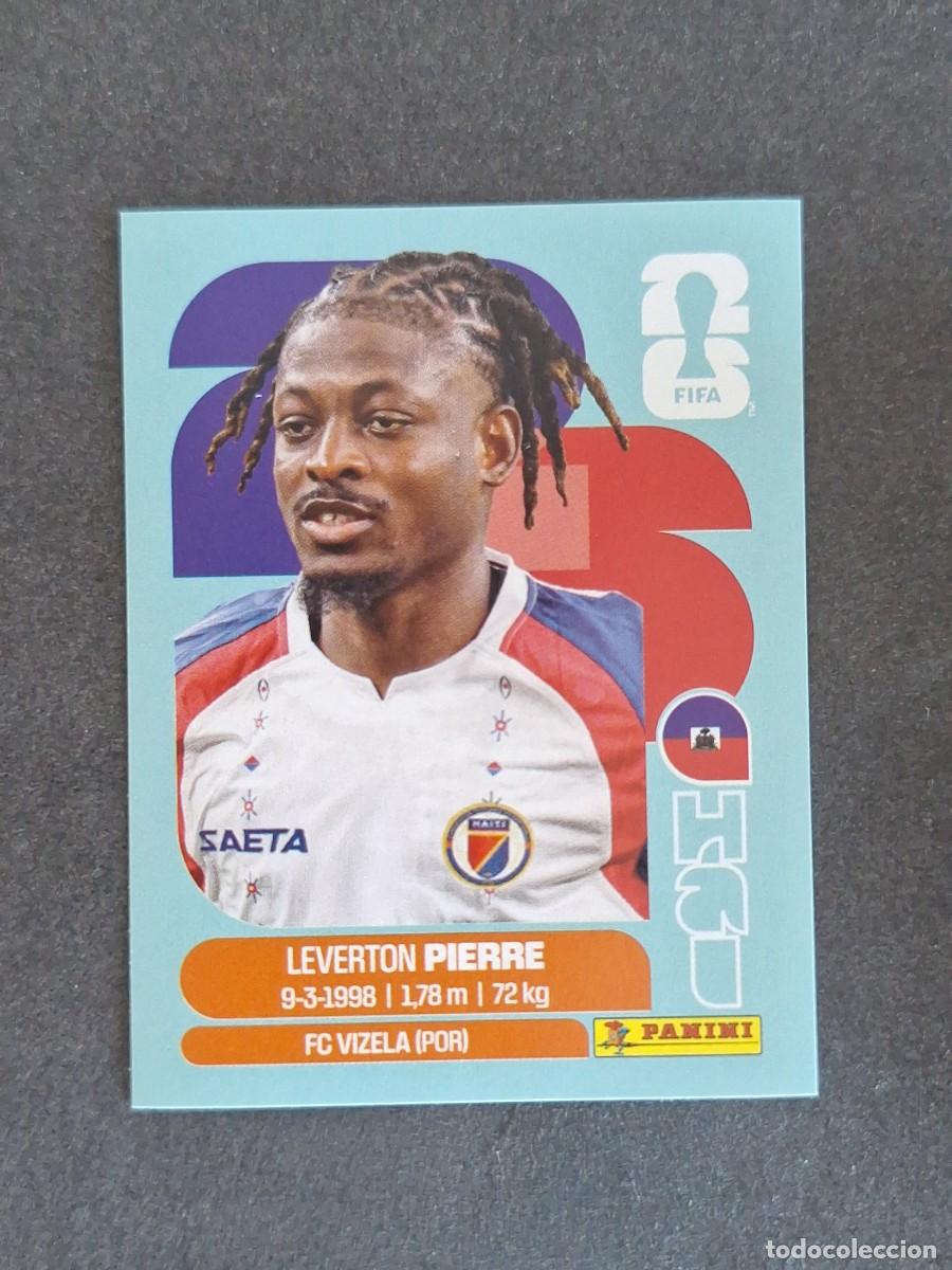 Fu&szlig;ball-Sticker: L2 PIERRE SELECCION HAITI 10 PANINI MUNDIAL FIFA WORLD CUP 2026 PANINI NUNCA PEGADO SIN PEGAR