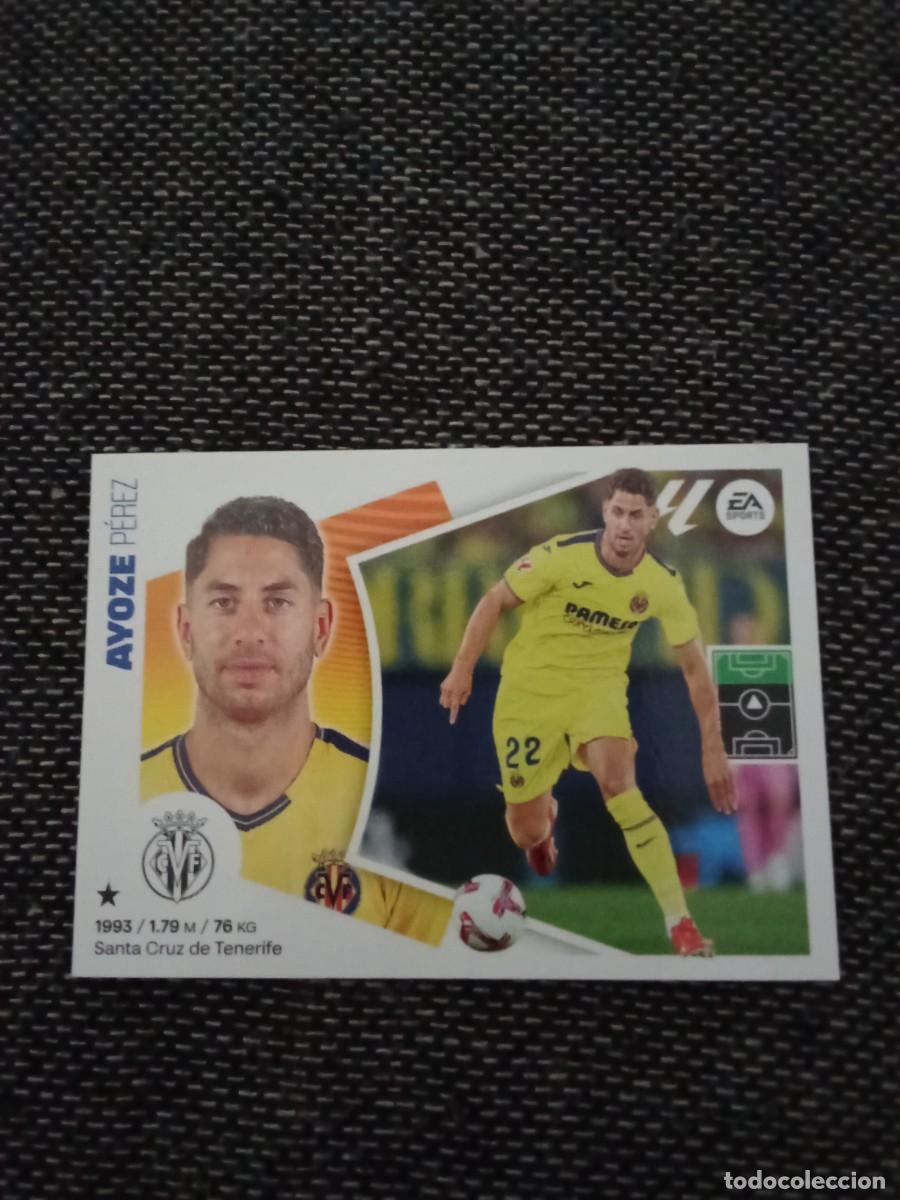 Fu&szlig;ball-Sticker: 28 ayoze &uacute;ltimos fichajes Villarreal liga este 2024-25