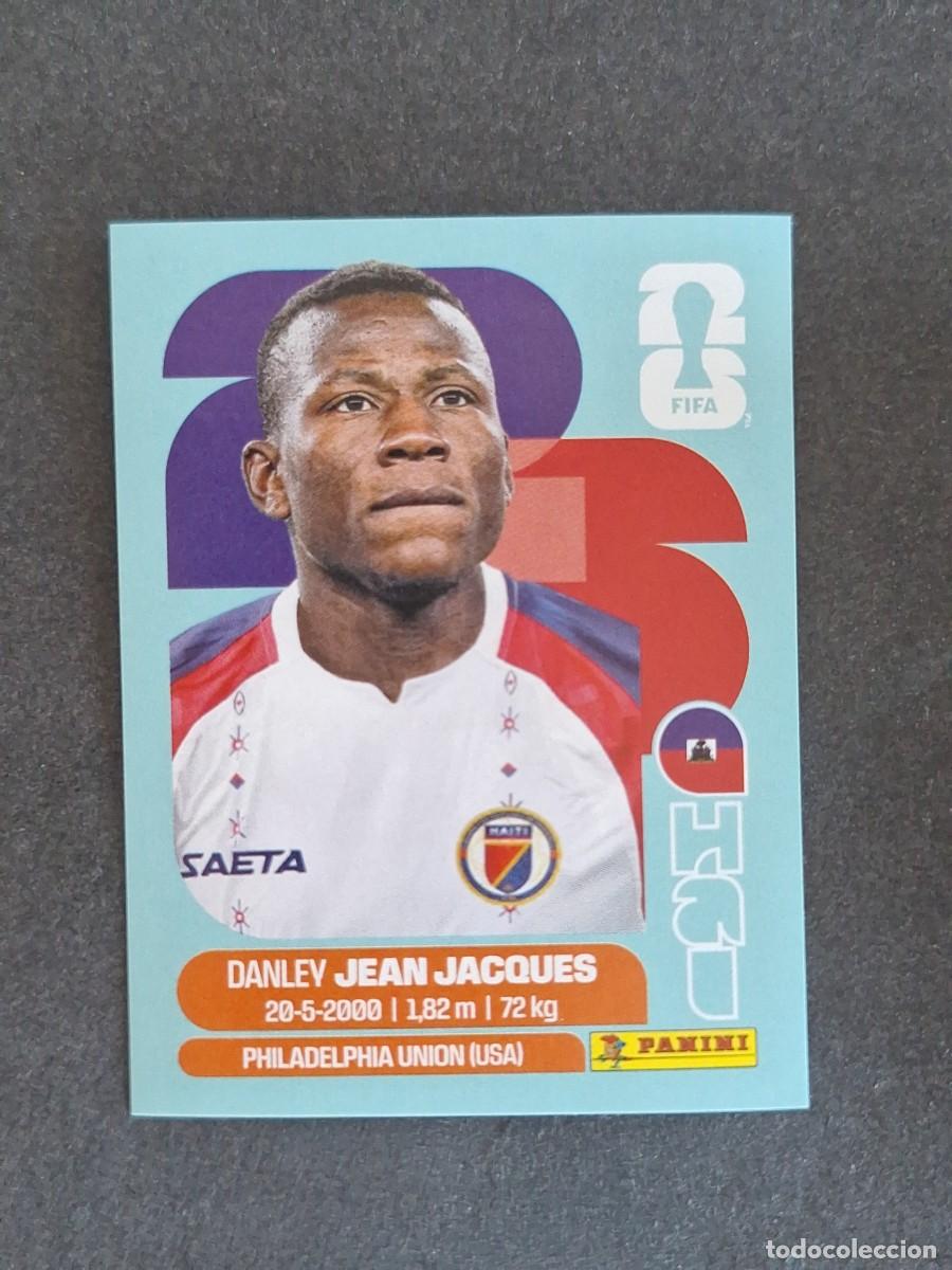 Cromos de F&uacute;tbol: L2 JEAN JACQUES SELECCION HAITI 11 PANINI MUNDIAL FIFA WORLD CUP 2026 PANINI NUNCA PEGADO SIN PEGAR
