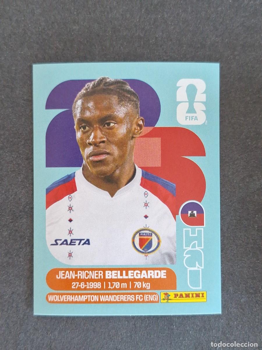 Figurine di Calcio: L2 BELLEGARDE SELECCION HAITI 12 PANINI MUNDIAL FIFA WORLD CUP 2026 PANINI NUNCA PEGADO SIN PEGAR