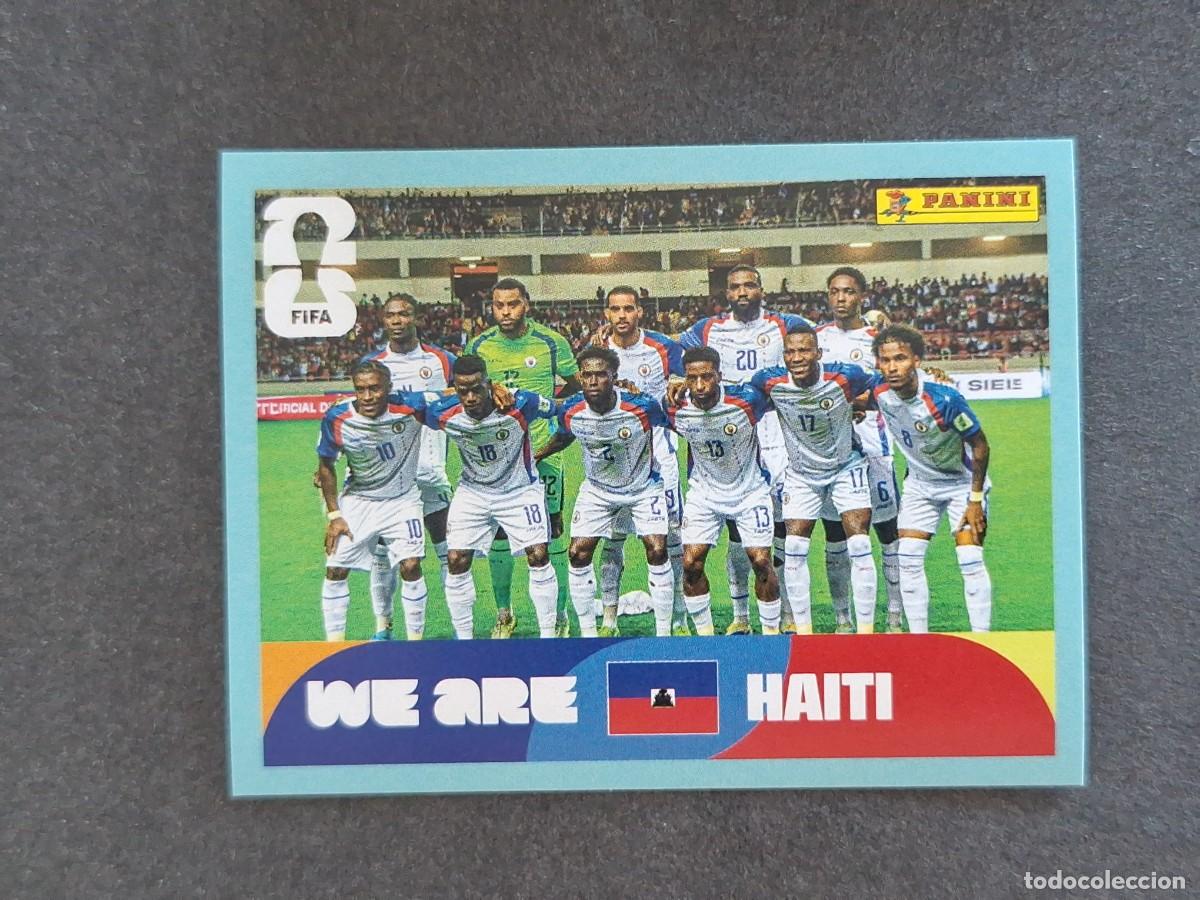 Cromos de Futebol: L2 EQUIPO SELECCION HAITI 13 PANINI MUNDIAL FIFA WORLD CUP 2026 PANINI NUNCA PEGADO SIN PEGAR