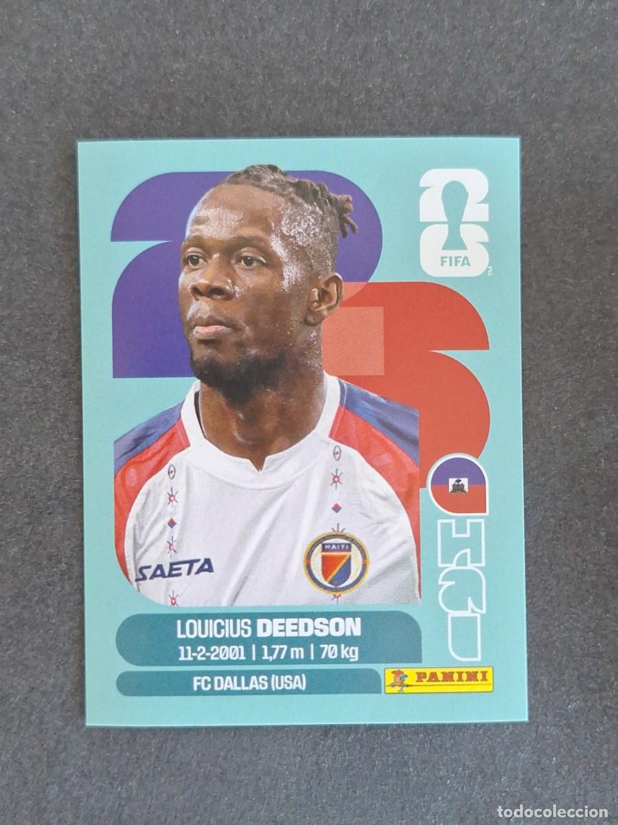 Cromos de F&uacute;tbol: L2 DEEDSON SELECCION HAITI 19 PANINI MUNDIAL FIFA WORLD CUP 2026 PANINI NUNCA PEGADO SIN PEGAR