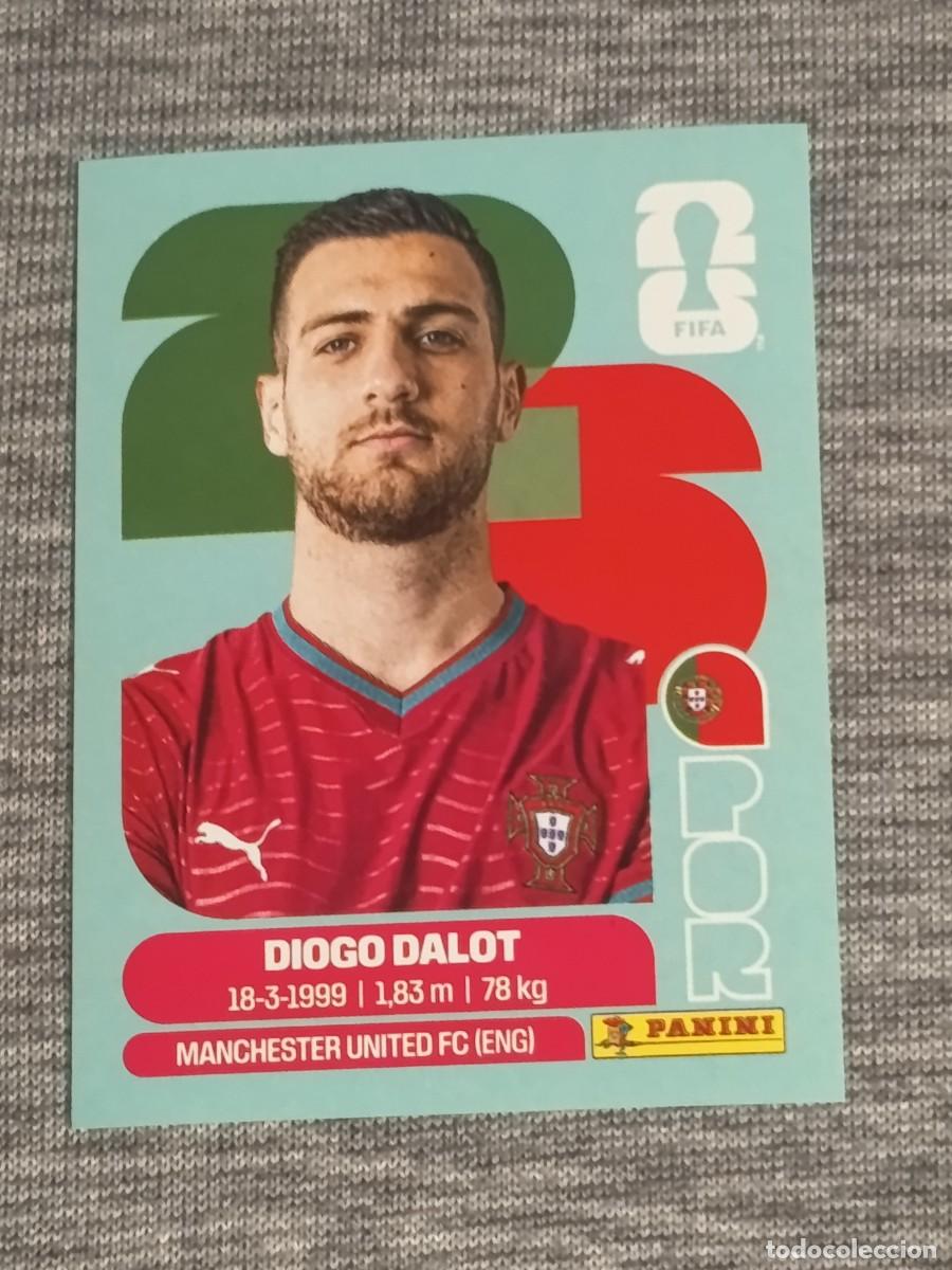 Cromos de F&uacute;tbol: DIOGO DALOT POR 6 STICKER MUNDIAL 2026 PANINI FIFA WORLD CUP NUEVO