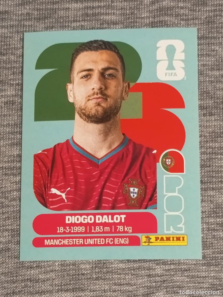 Cromos de F&uacute;tbol: DIOGO DALOT POR 6 STICKER MUNDIAL 2026 PANINI FIFA WORLD CUP NUEVO