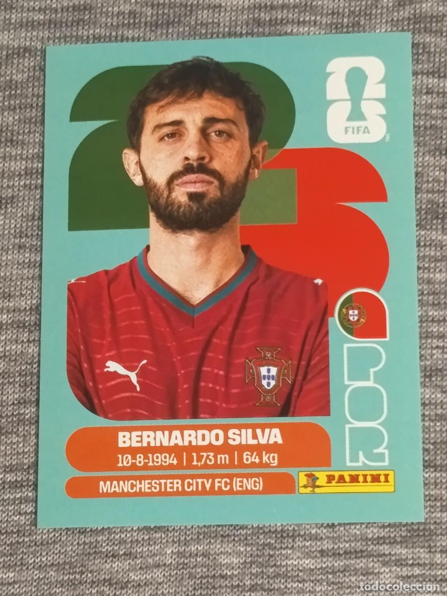 Cromos de F&uacute;tbol: BERNARDO SILVA POR 9 STICKER MUNDIAL 2026 PANINI FIFA WORLD CUP NUEVO