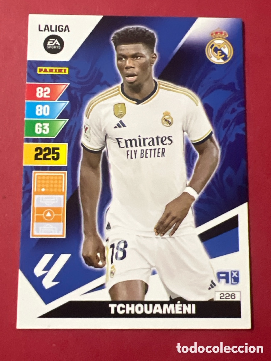 Cromos de F&uacute;tbol: C7053. 226 Tchouameni ADRENALYN XL 2023/24