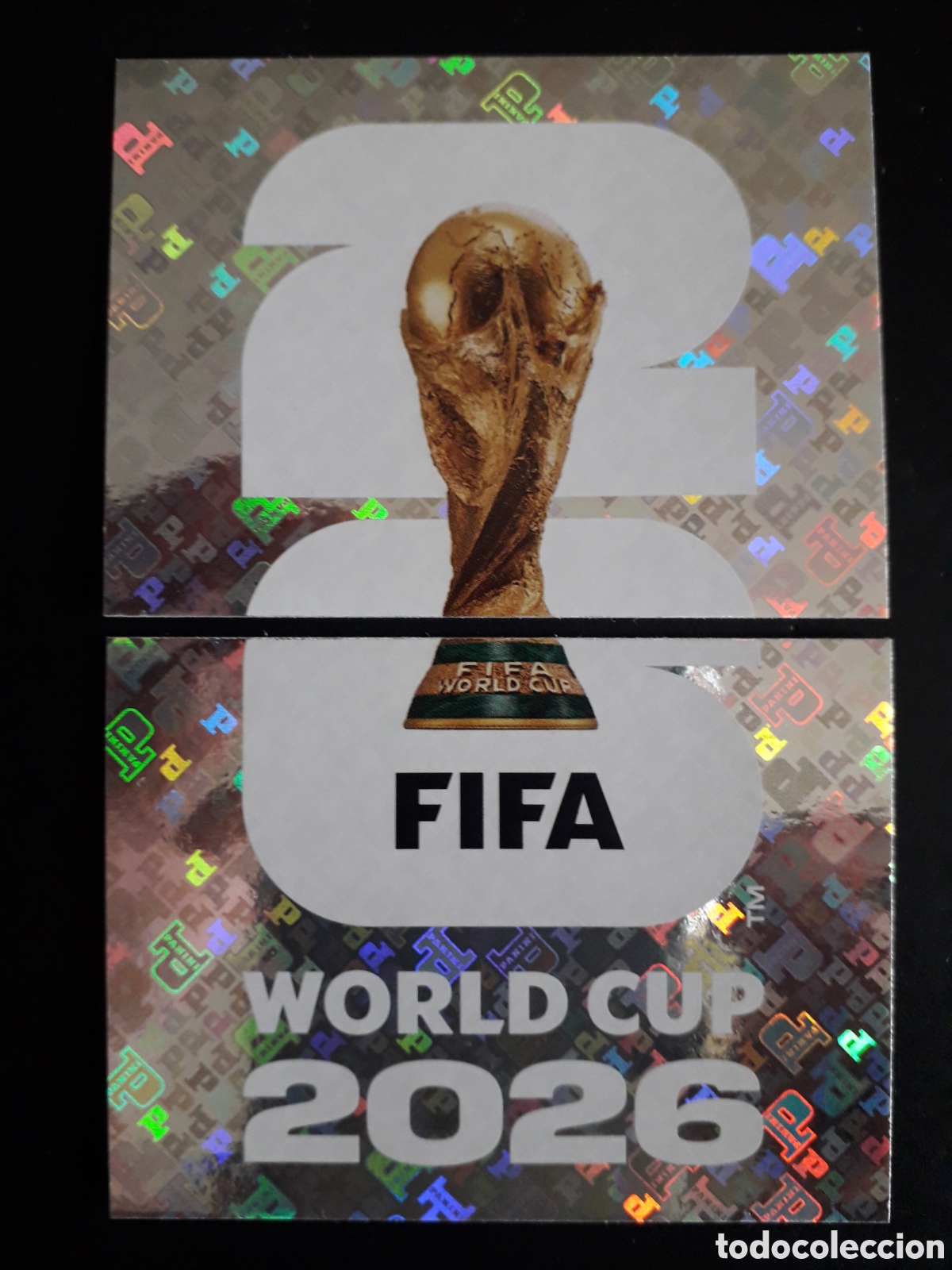 Figurine di Calcio: COPA FWC 1 Y 2 MUNDIAL F&Uacute;TBOL 2026 FIFA WORLD CUP PANINI SIN PEGAR PEDIDO M&Iacute;NIMO 3&euro;