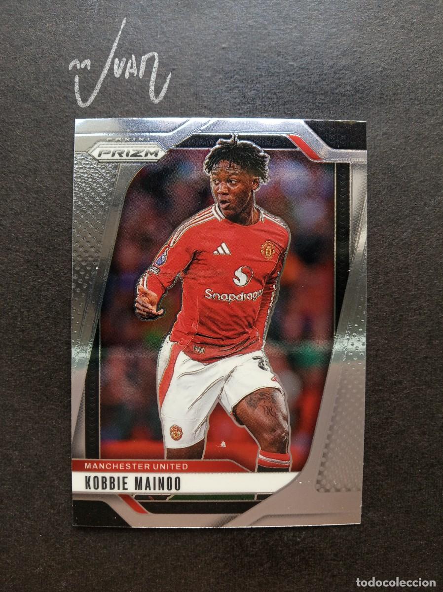 Figurine di Calcio: N&ordm; 124 KOBBIE MAINOO MANCHESTER UNITED ⚽ PANINI &reg; PRIZM PREMIER LEAGUE SOCCER 2024 2025 24 25 NUEVO