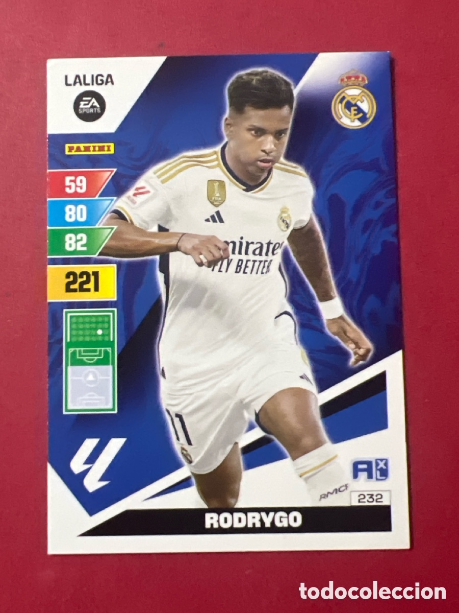 Figurine di Calcio: C7058. 232 Rodrigo ADRENALYN XL 2023/24