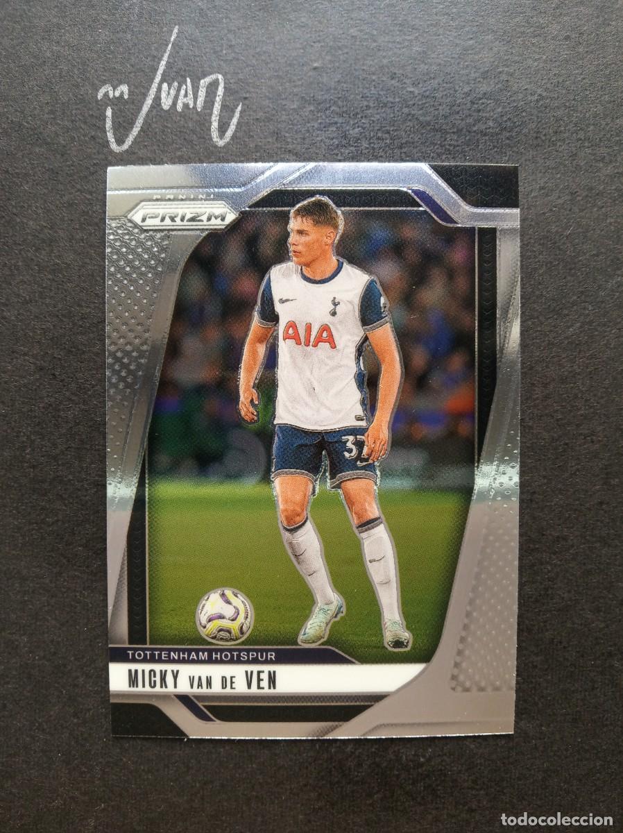Figurine di Calcio: N&ordm; 81 MICKY VAN DE VEN TOTTENHAM HOTSPUR ⚽ PANINI &reg; PRIZM PREMIER LEAGUE 2024 2025 24 25 NUEVO