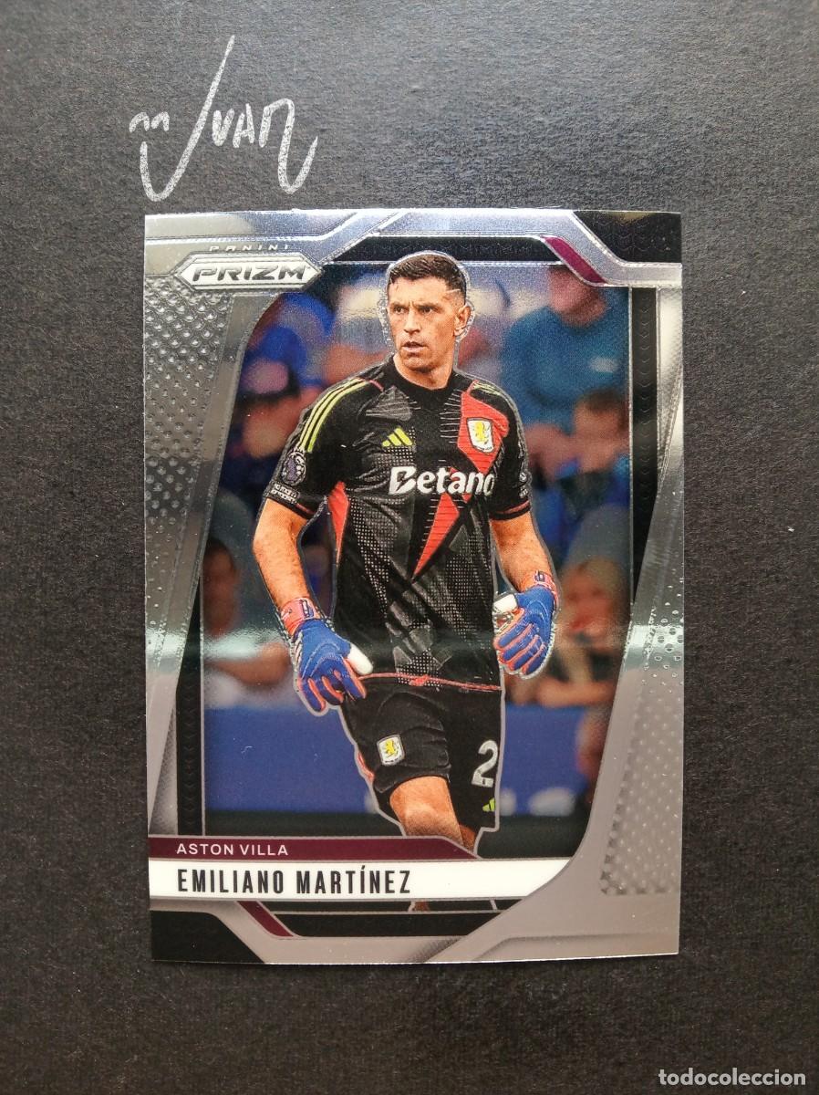 Figurine di Calcio: N&ordm; 69 EMILIANO MARTINEZ ASTON VILLA ARGENTINA ⚽ PANINI &reg; PRIZM PREMIER LEAGUE 2024 2025 24 25 NUEVO