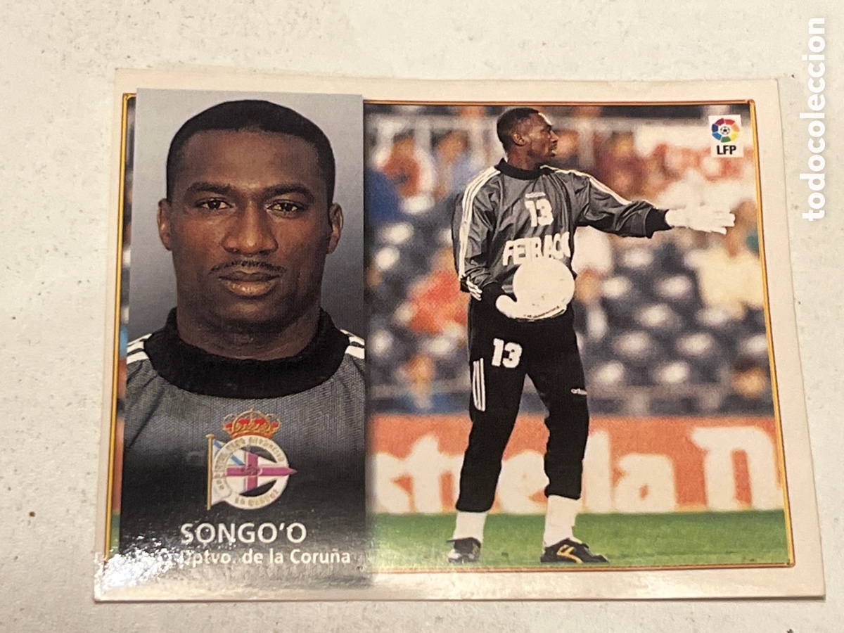 Fu&szlig;ball-Sticker: Cromo F&uacute;tbol Liga Este 98-99 Songo&rsquo;O R. C. Dptvo de la Coru&ntilde;a