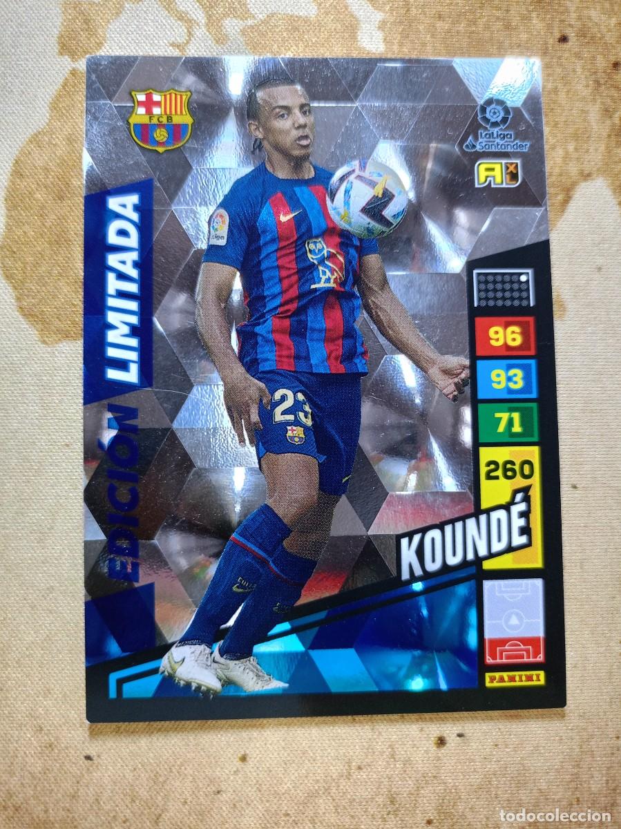 Fu&szlig;ball-Sticker: Adrenalyn Edici&oacute;n Limitada KOUND&Eacute; 2022-23