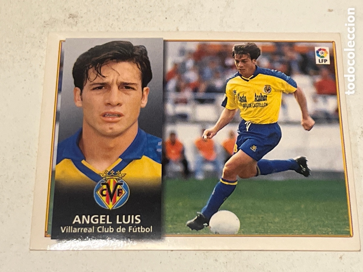 Cromos de F&uacute;tbol: Cromo F&uacute;tbol Liga Este 98-99 Angel Luis Villareal Club de F&uacute;tbol