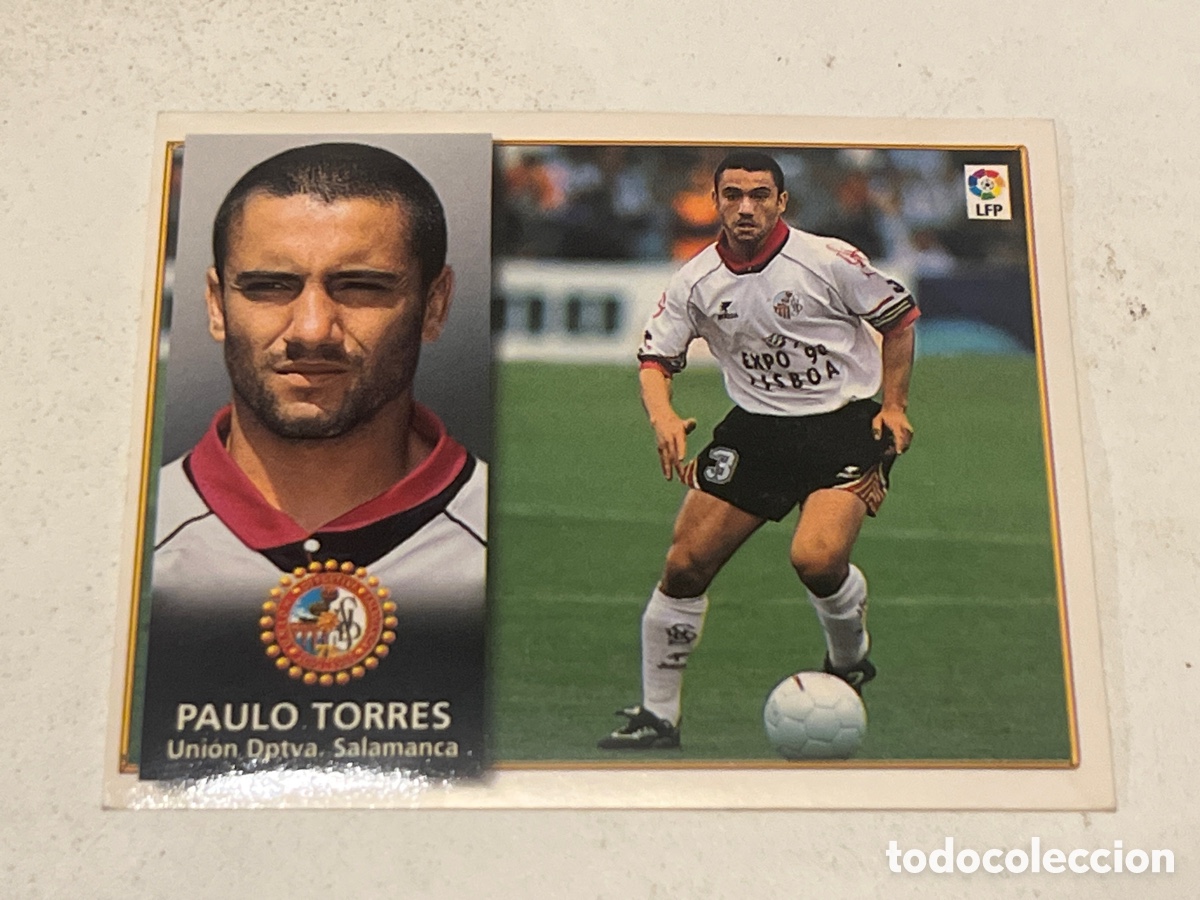 Cromos de F&uacute;tbol: Cromo F&uacute;tbol Liga Este 98-99 Paulo Torres Uni&oacute;n Dptva. Salamanca